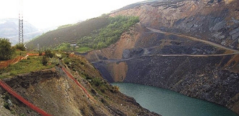 La extracción del carbón es un elemento muy importante de la economía de Castilla y León