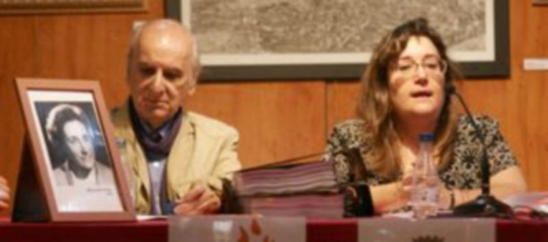 La Feria del Libro acogió en 2010 la presentación de un libro sobre  Alfonsa de la Torre . /Gabriel Gómez