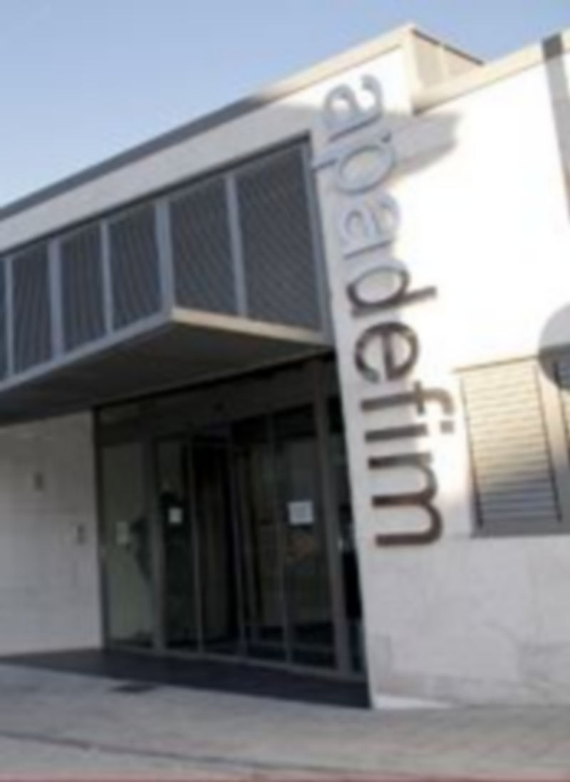 Instalaciones de Apadefim Fundación Personas en el municipio donde se encuentra la residencia. / Gabriel Gómez.