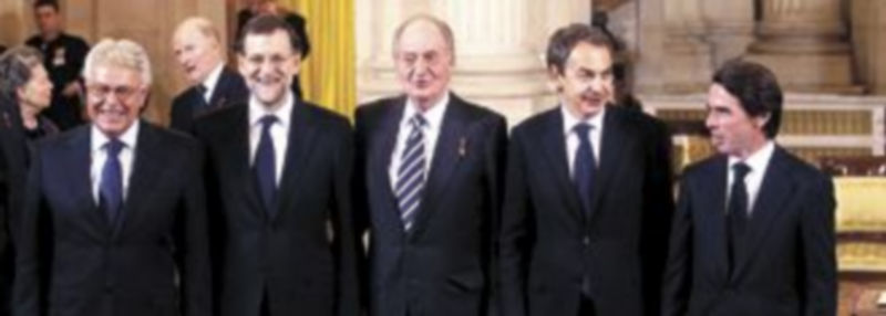 En la entrega del Tosión de Oro