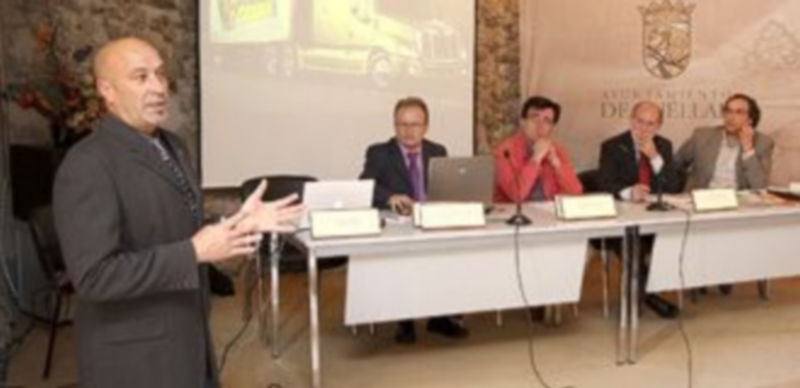 Una de las conferencias celebrada el año pasado durante la I Jornada del Vehículo Industrial. / Gabriel Gómez.