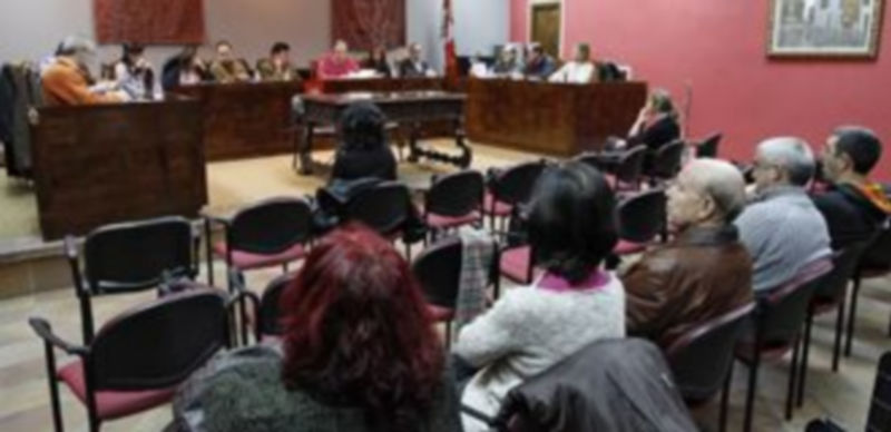 Concejales del municipio durante el desarrollo de una sesión plenaria. /Gabriel Gómez
