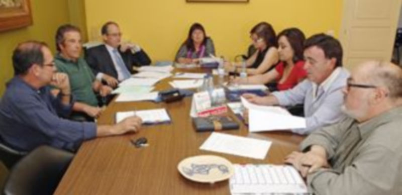 Un momento del desarrollo de la Junta ordinaria del Patronato de la Fundación./Gabriel Gómez