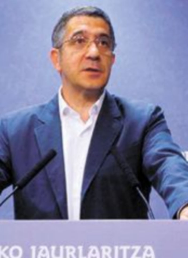 El ‘lehendakari’ reclama cuatro años más de Gobierno. / Europa Press