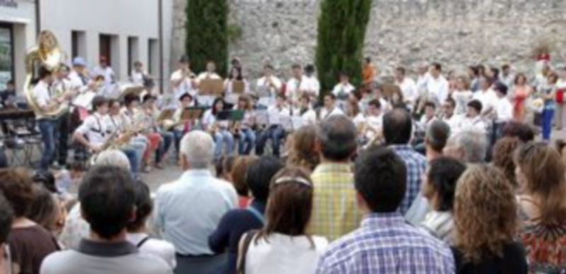 La sede de la Escuela Municipal de Música se encuentra ubicada en la calle Chorretones de la villa./ Gabriel Gómez