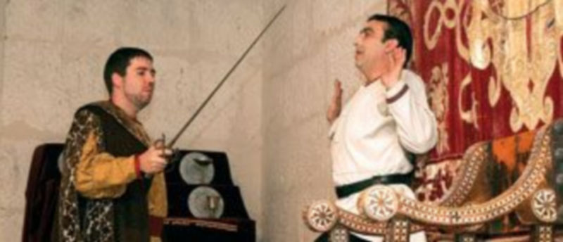 El espectáculo puede disfrutarse en el torreón y las bodegas. / GABRIEL GÓMEZ