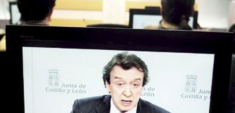 José Antonio de Santiago-Juárez durante la rueda de prensa posterior al Consejo de Gobierno. / ICAL