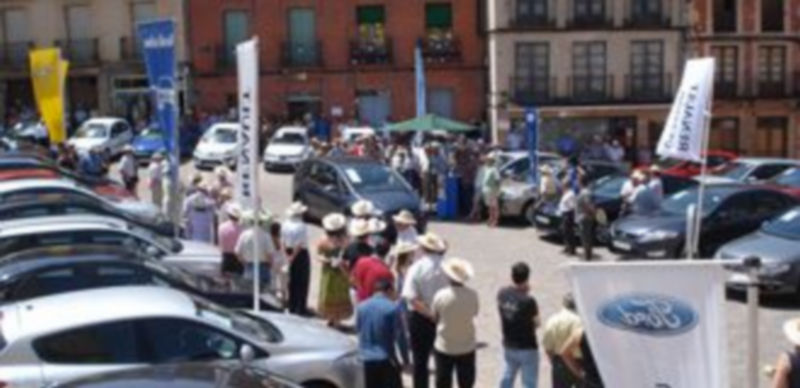 Primera subasta celebrada en Cantalejo. / El Adelantado.