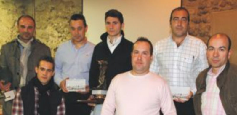 Ganadores de los trofeos del colectivo de 2011. / Gabriel Gómez