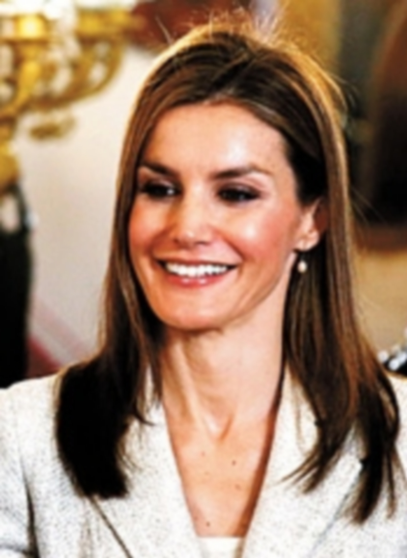 La Princesa Doña Letizia.
