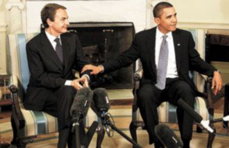 Zapatero y Obama