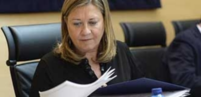 Pilar del Olmo asegura que la Junta aportará nuevos fondos a la minería 1 La consejera de Hacienda de Castilla y León