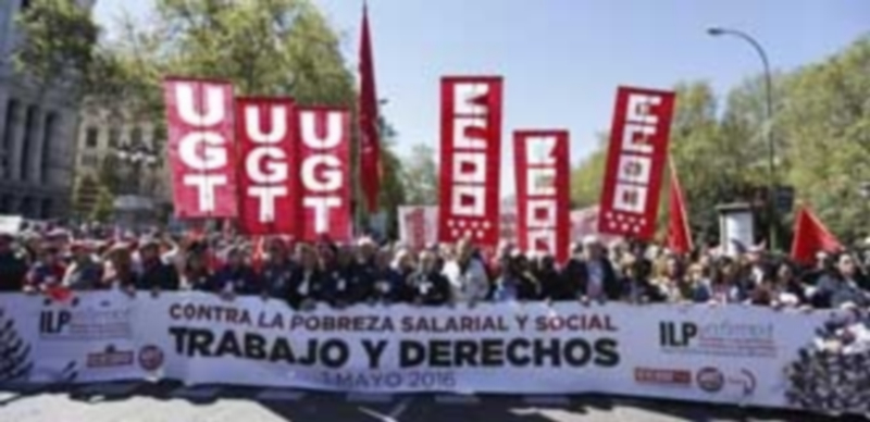 Los secretarios generales de CCOO y UGT