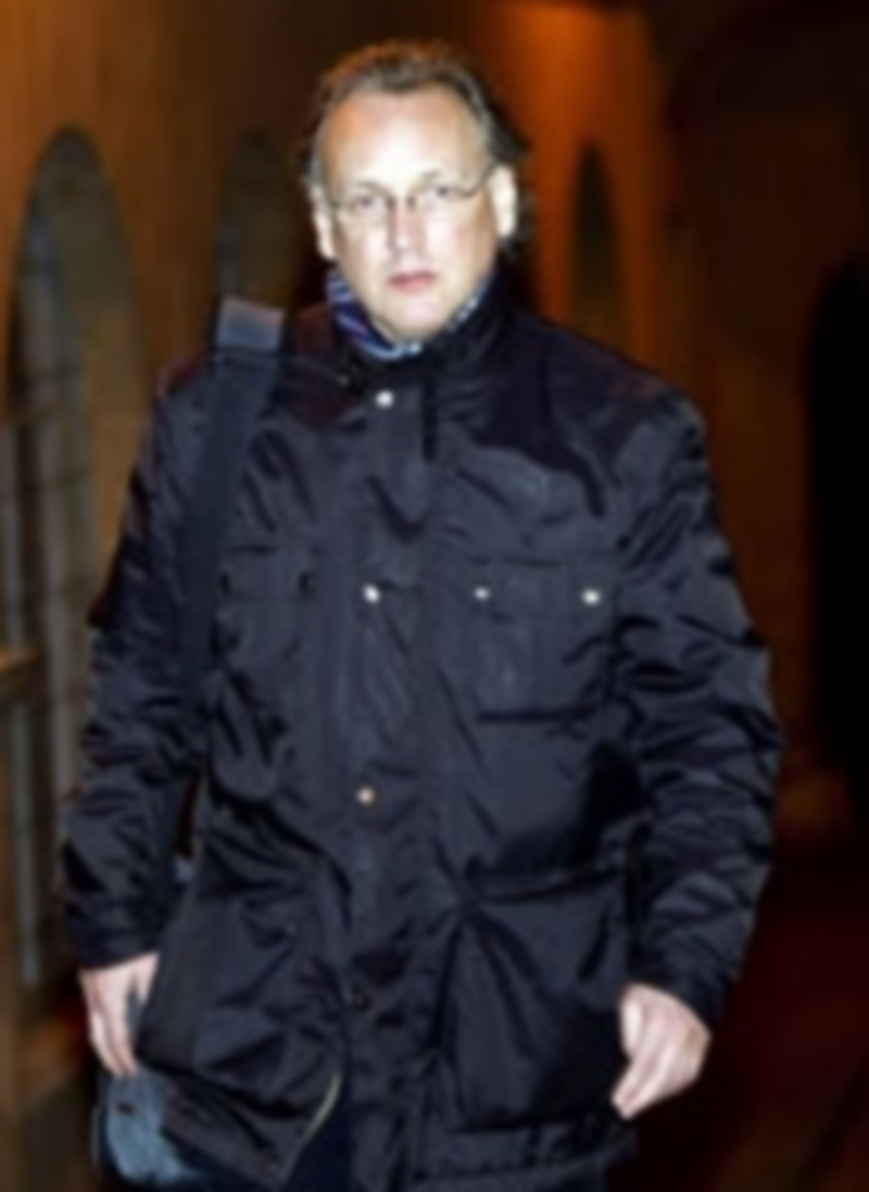 Marco Antonio Tejeiro abandona los juzgados de Instrucción de Palma de Mallorca el pasado febrero. / Efe