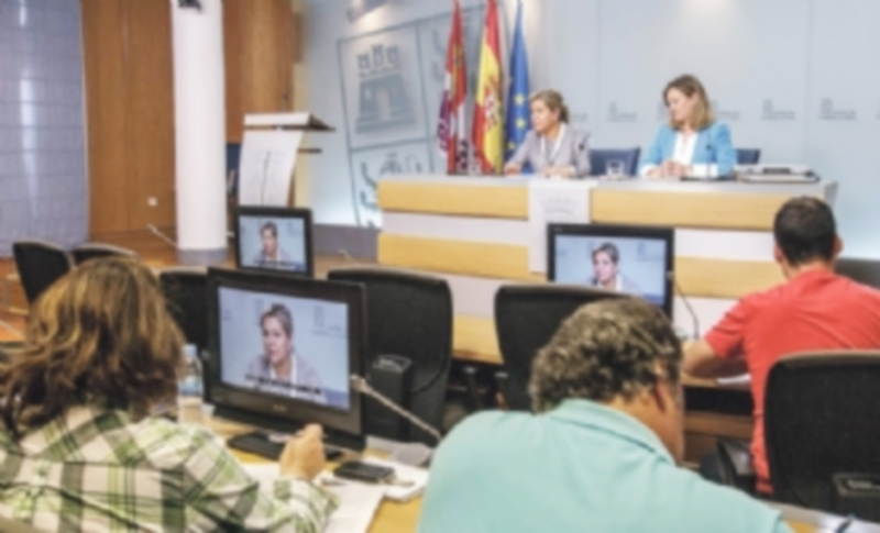 La vicepresidenta de la Junta