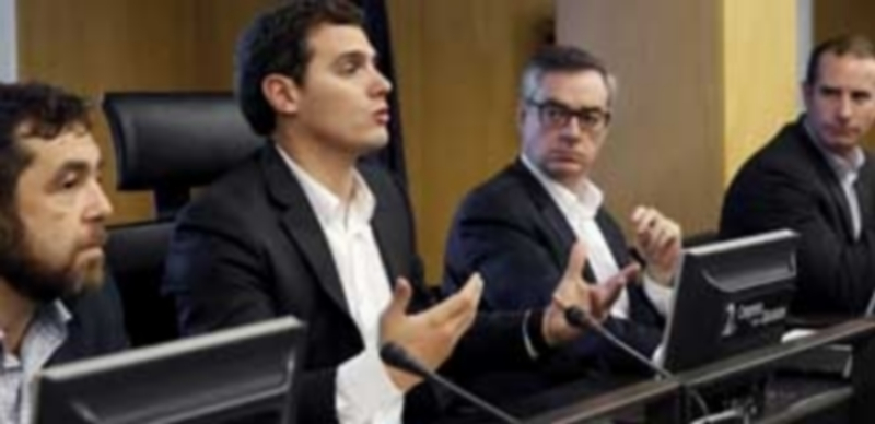“Los representantes de Podemos en cada territorio dicen una cosa distinta” 1 El presidente de Ciudadanos