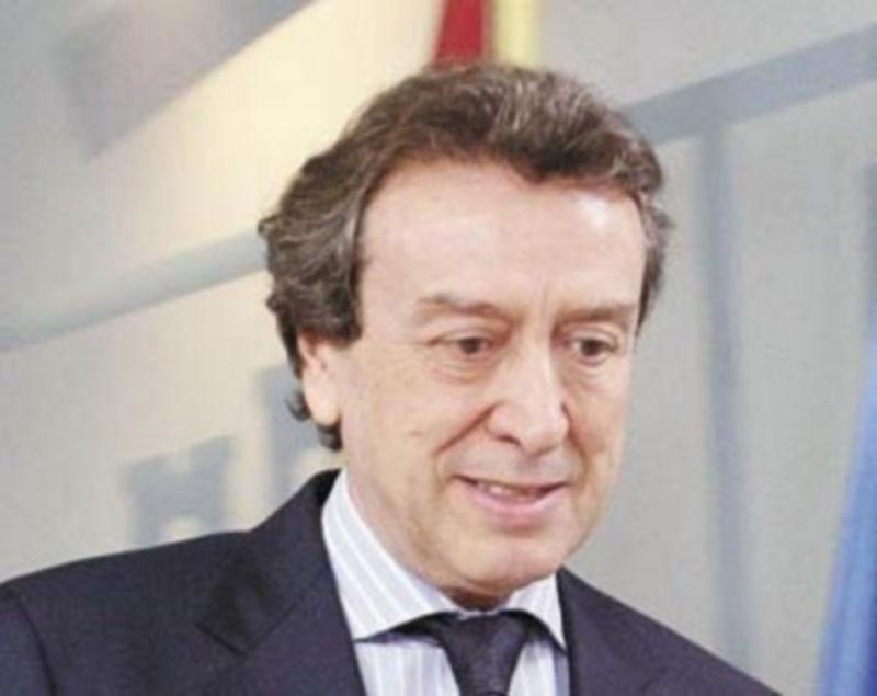 De Santiago-Juárez comparece en rueda de prensa. / Ical