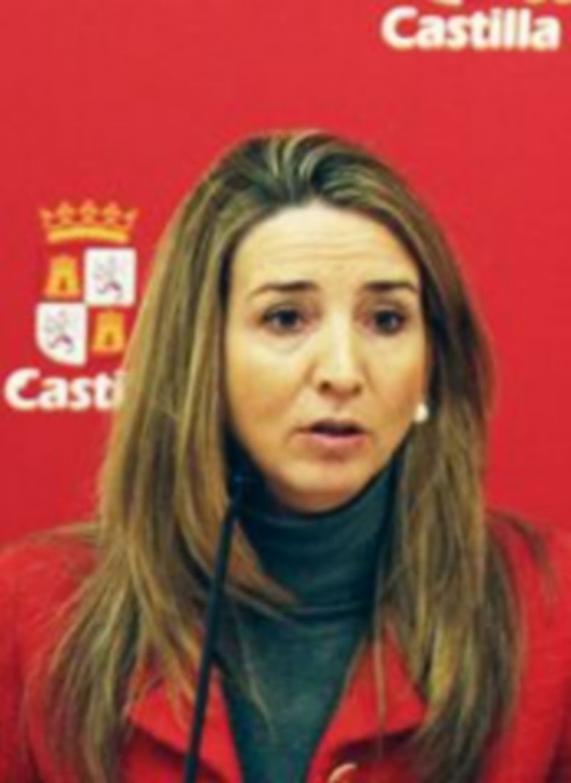 Alicia García valora la situación de los Paradores en rueda de prensa. / Ical