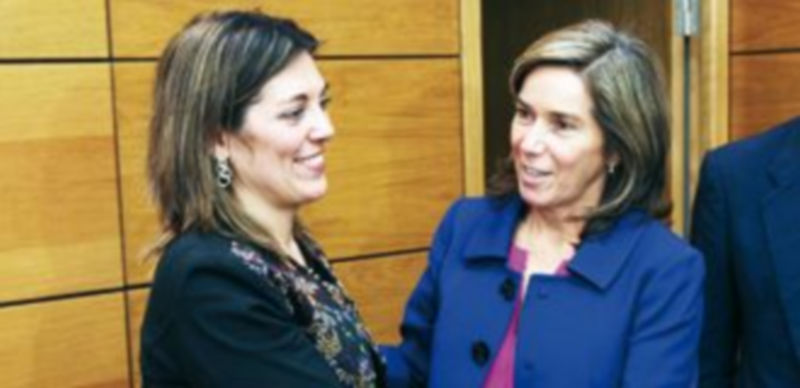 La ministra de Sanidad