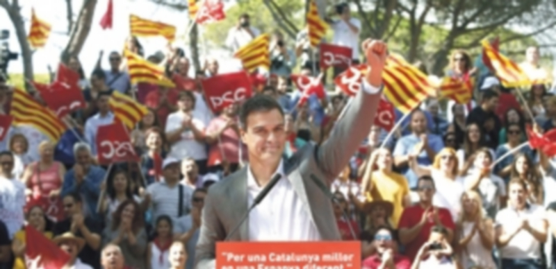 Sánchez pide votar para proteger “el patrimonio común de la democracia” 1 El secretario general del PSOE