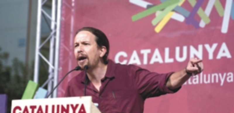 El secretario político de Podemos