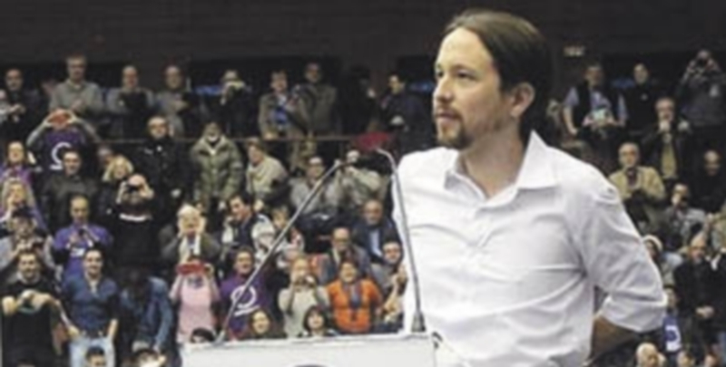 Iglesias pide discutir “democráticamente” la independencia del territorio catalán 1 Pablo Iglesias durante su mitin de Barcelona el pasado domingo. / EUROPA PRESS