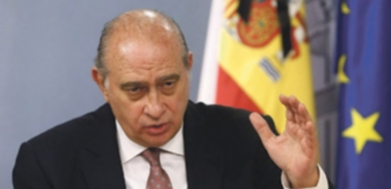 El ministro de Interior