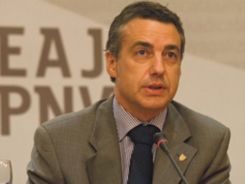 El lehendakari Iñigo Urkullu. / E.P.
