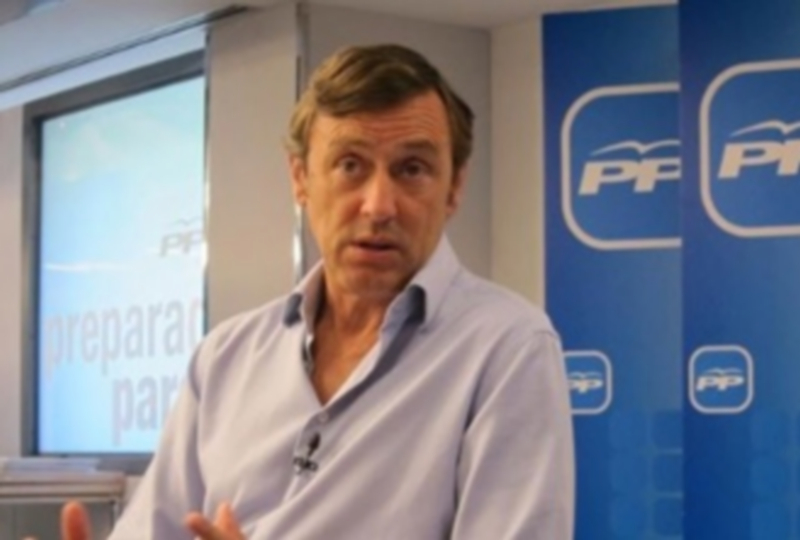 Rafael Hernando durante la comparecencia posterior a su nombramiento. / Ep.