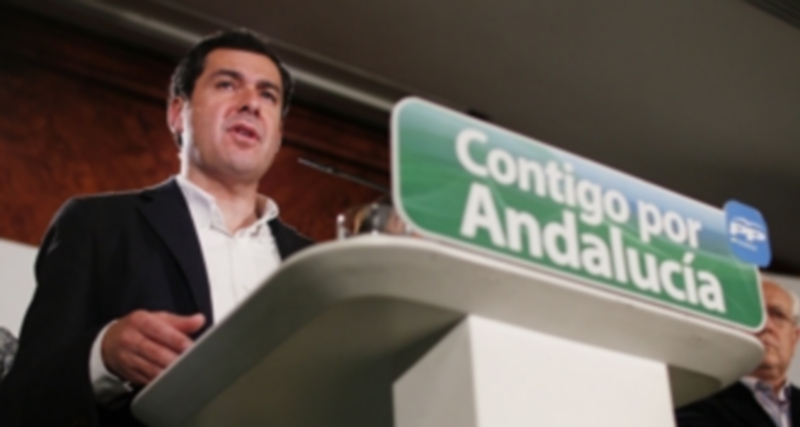 Moreno lamenta no haber logrado el resultado que esperaban 1 El presidente del PP andaluz y candidato a la presidencia
