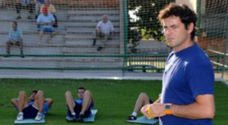El técnico Paco Maroto