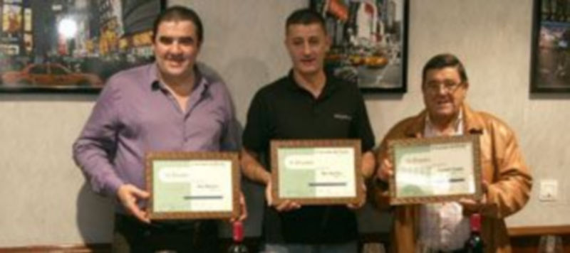 Ganadores de la anterior edición del certamen de tapas. / Gabriel Gómez