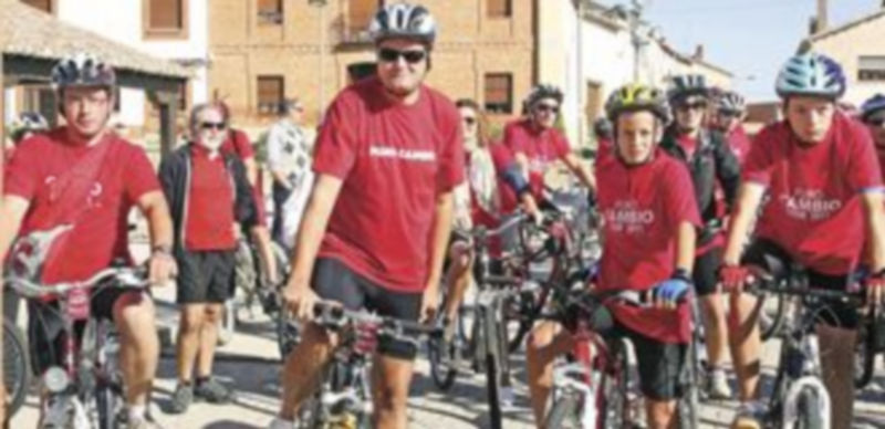 Óscar López participa en la II edición del Puro Cambio Tour por la provincia de Palencia. / Sara Muniosguren (Ical)
