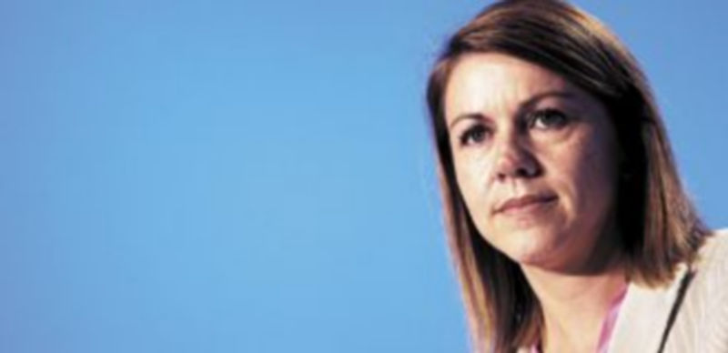 La secretaria general del Partido Popular