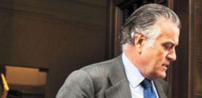 La intervención de Bárcenas ante las cámaras de un canal de televisión el pasado lunes arrasó entre la audiencia. / Ical