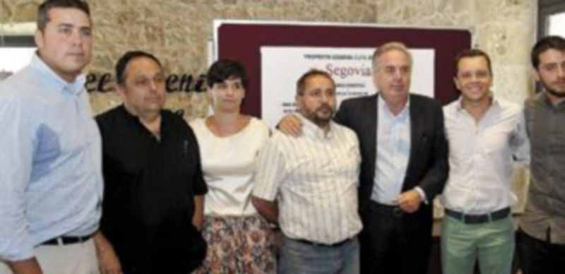 De izquierda a derecha Álvaro Fernández