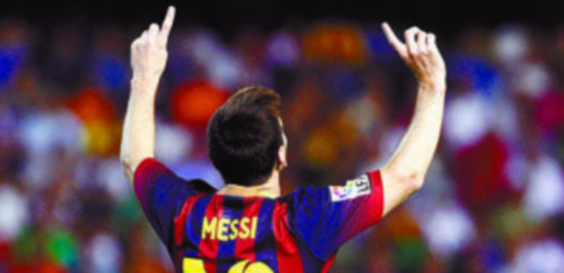 La ‘Pulga’ fue clave en un partido que se le complicó al cuadro ‘culé’ después del doblete de Postiga. / Efe