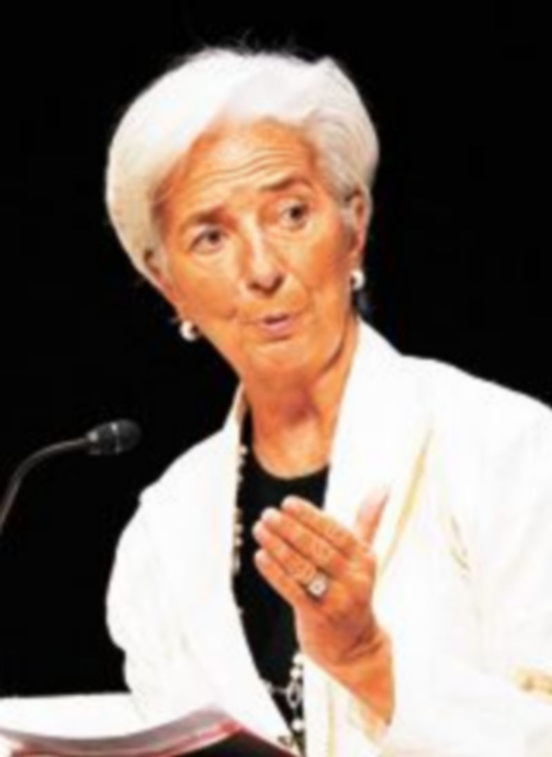 La directora del Fondo Monetario Internacional