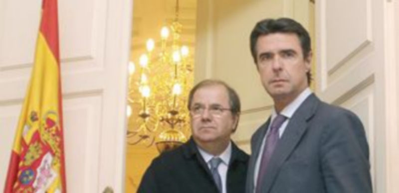 Juan Vicente Herrera y José Manuel Soria