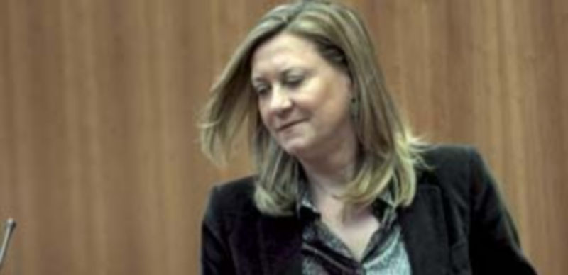 La consejera de Hacienda