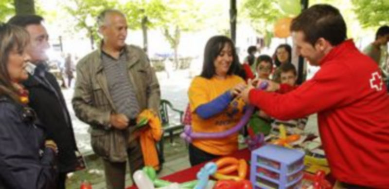 El pintacaras fue uno de los principales atractivos para los más pequeños. / Gabriel Gómez