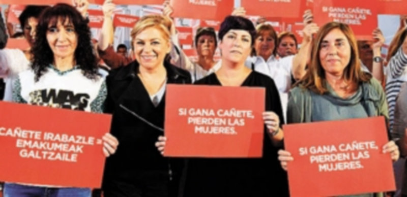 Valenciano siguió sacando rédito del desafortunado comentario de su rival. / Efe