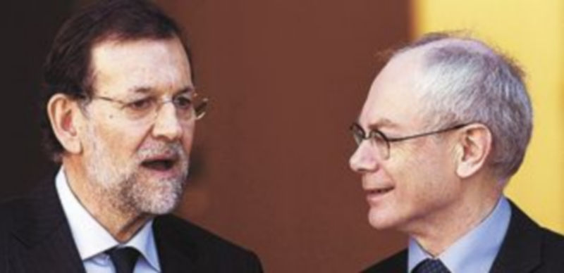 Rajoy y Van Rompuy