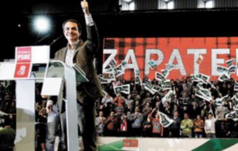 El presidente del Gobierno ofreció ayer un mitin en Málaga para celebrar el 30 aniversario del Estatuto de Autonomía de Andalucía. /EFE