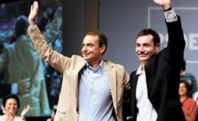 La buena sintonía existente en otros tiempos entre José Luis Rodríguez Zapatero y Tomás Gómez parece haberse roto de manera definitiva. /EFE