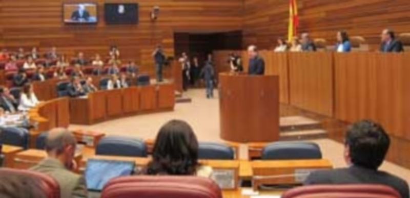 El PP rechaza la propuesta sobre reactivación industrial del PSOE 1 La moción del PSOE fue respaldada por el Grupo Mixto y Podemos y rechazada por el PP. / Europa Press.