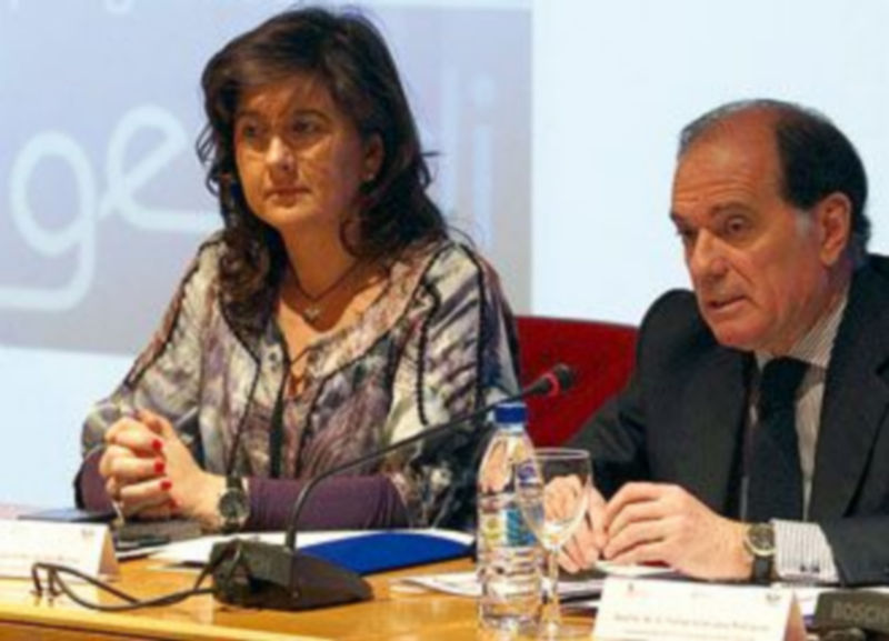 Begoña Hernández y Tomás Villanueva