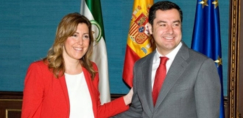 La presidenta andaluza