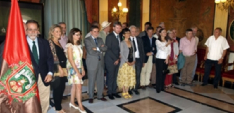 Avanzadilla del congreso que llegó a Burgos esta semana. / Europa Press