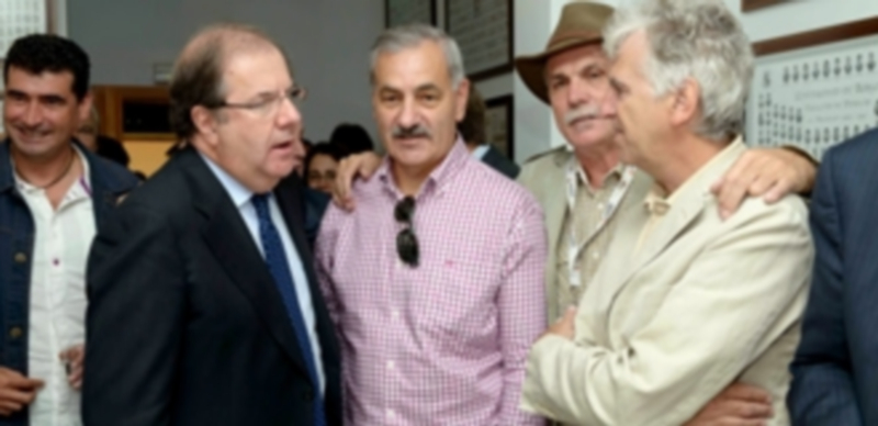 Herrera define Atapuerca como un motor económico para la región 1 El presidente de la Junta